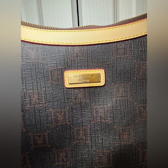 Playboy Bunny-Vintage 90s Shoulder Bag Y2K Logo Purse Handbag Retro Streetwear - Picture 4 of 11